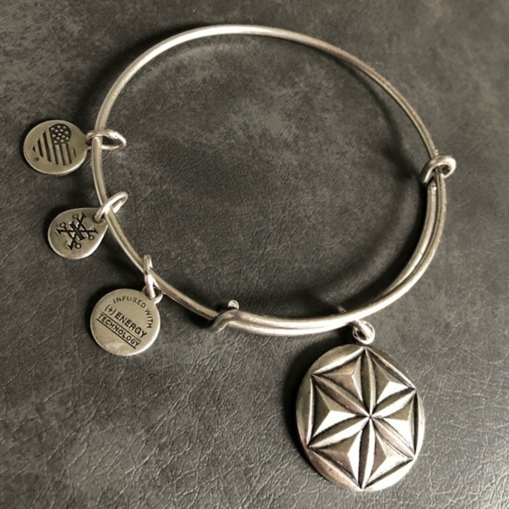 Alex and Ani Aphrodite's Flower Charm Bracelet